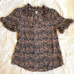 ANTHRO Odille blouse
